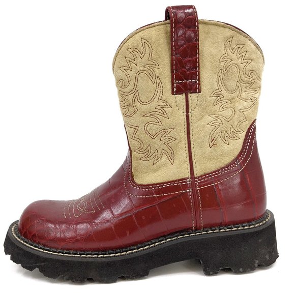 red gator boots